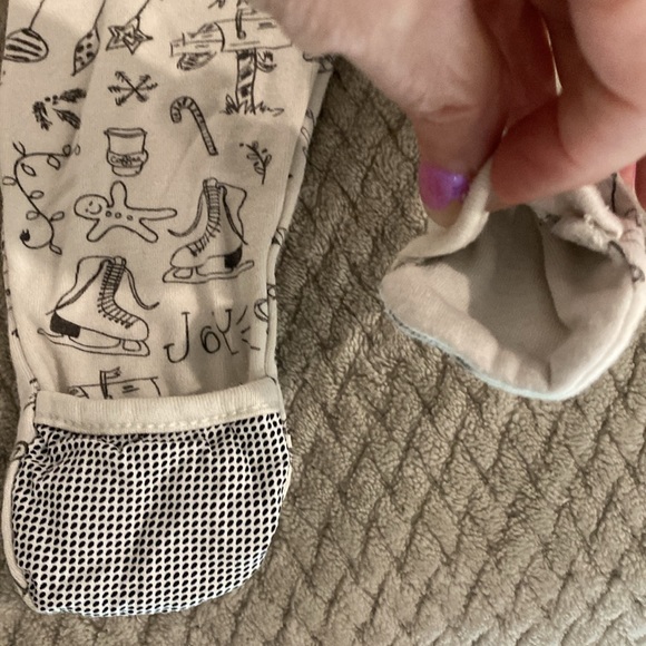 Goumi Bamboo & Organic Cotton Vintage Inspired Zippered Playsuit |Size 3-6 mth - Picture 10 of 12